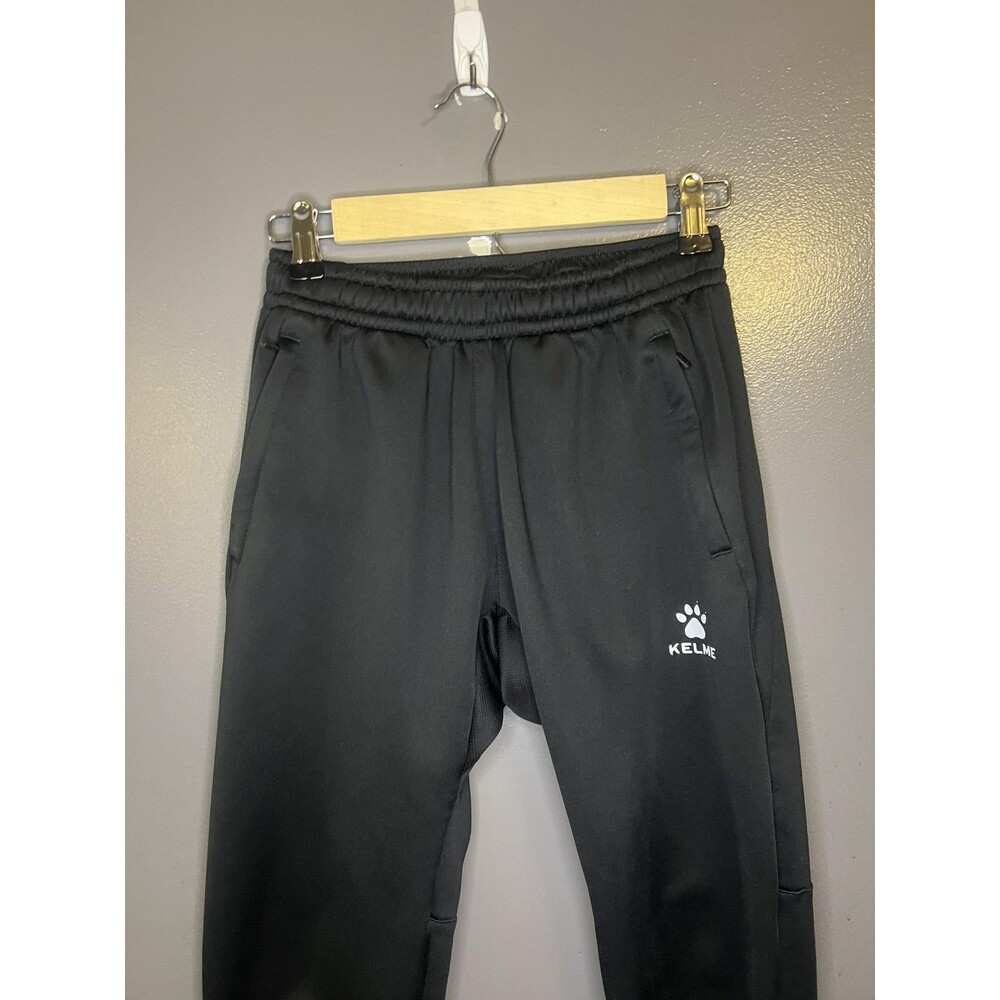 Kelme Track Pants Youth Size 10 Black K-AIR Athletic Soccer Training Pants